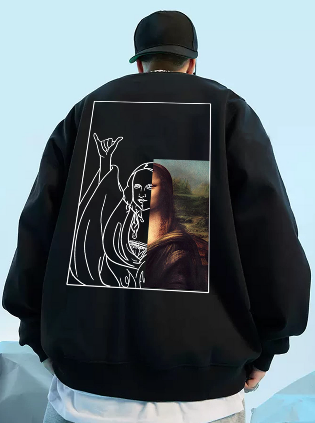 MONA LISA | Street Art Crewneck