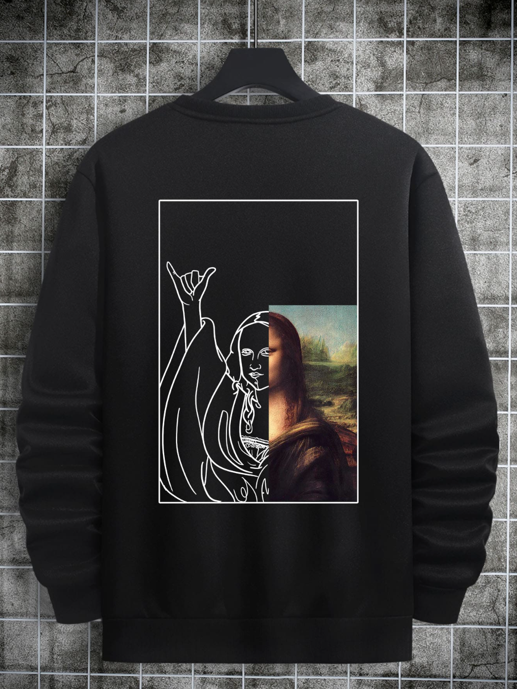 MONA LISA | Street Art Crewneck