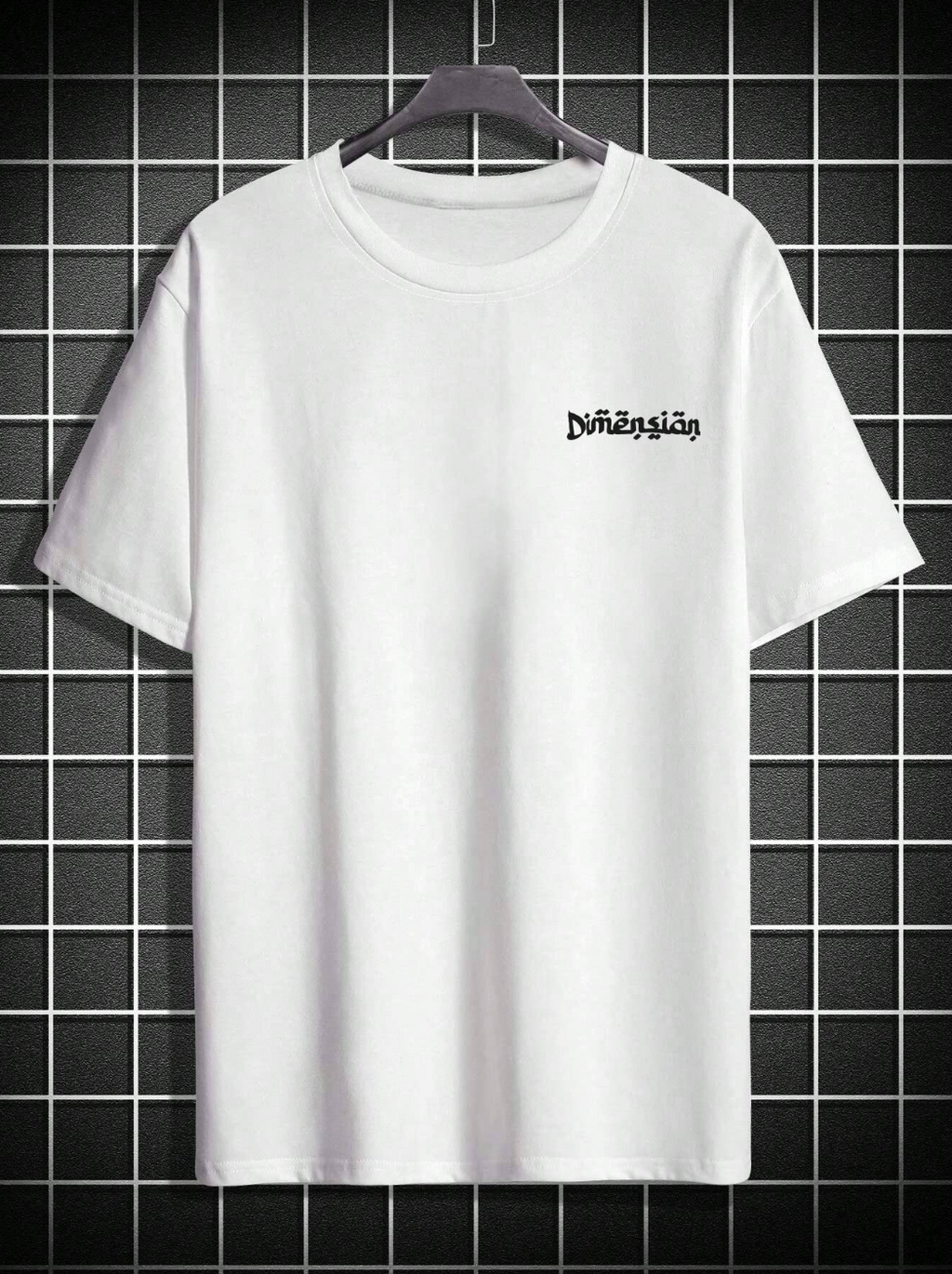 DIMENSIÓN Oversized Graphic Tee – White