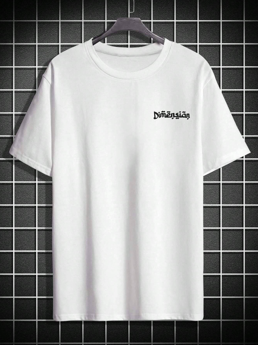 DIMENSIÓN Oversized Graphic Tee – White