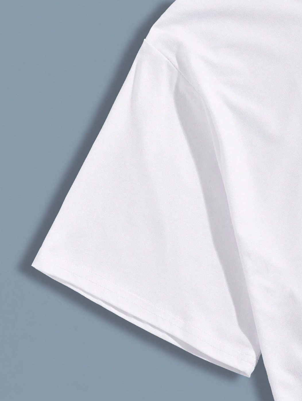 DIMENSIÓN Oversized Graphic Tee – White